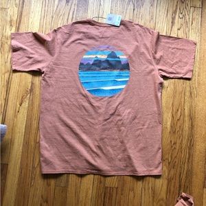 patagonia men's skyline stencil responsibili-tee / men’s XL / NWT